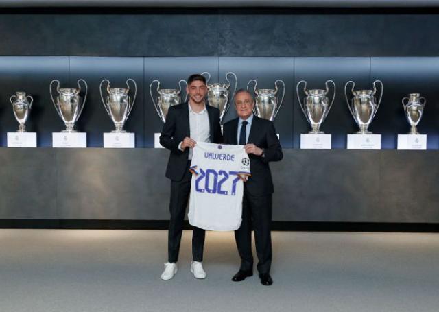 皇马与巴尔韦德完成续约 高额违约金锁定中场栋梁